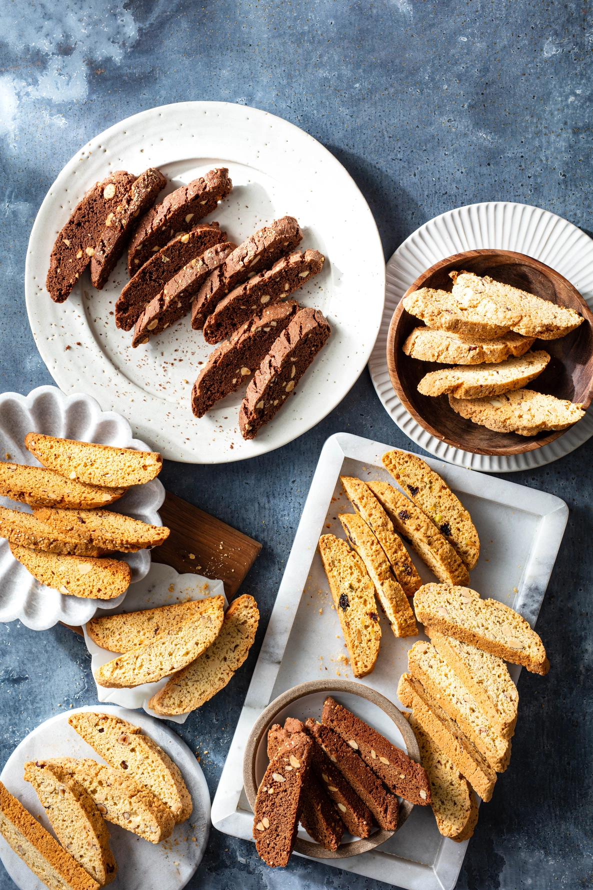 Chocolate Almond Biscotti | Olivelle Bozeman