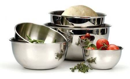 Mixing Bowl in Stainless Steel | Olivelle Bozeman