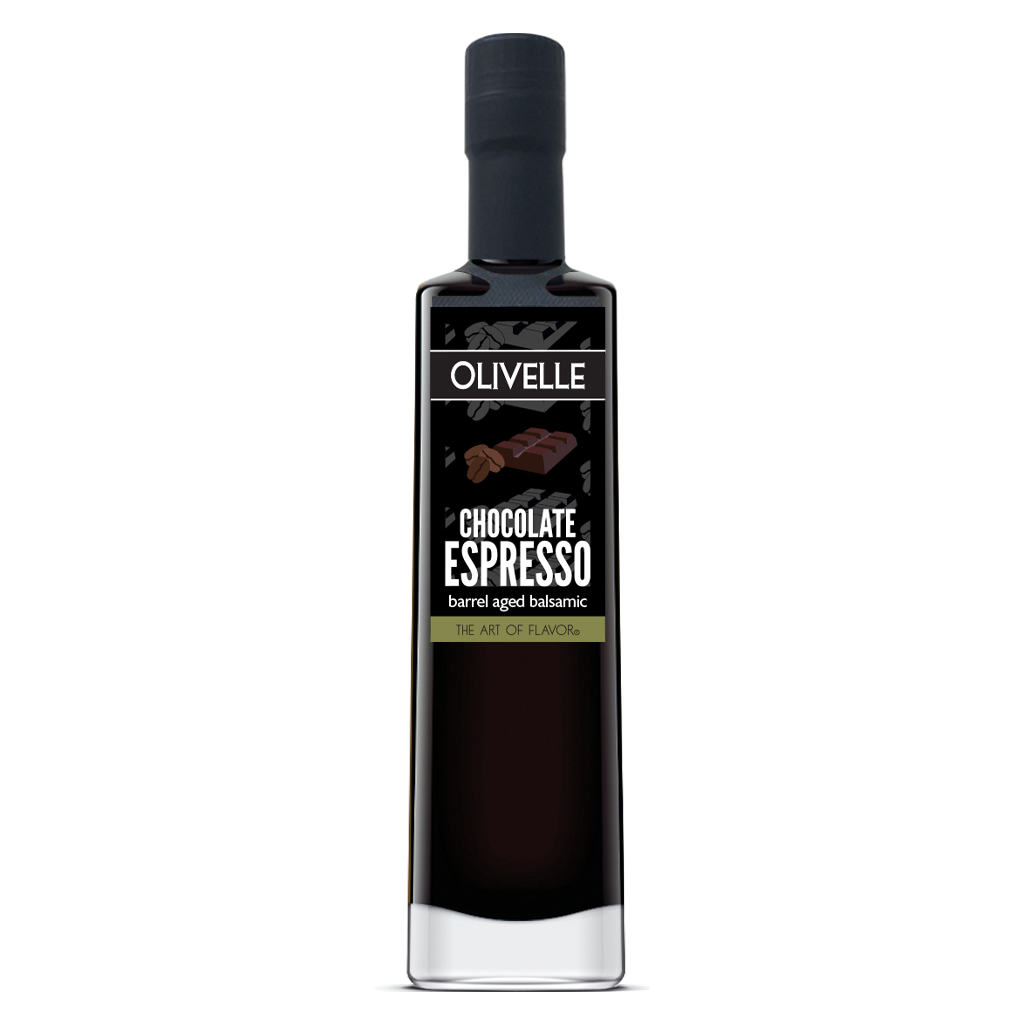 Chocolate Espresso Barrel Aged Vinegar | Olivelle Bozeman